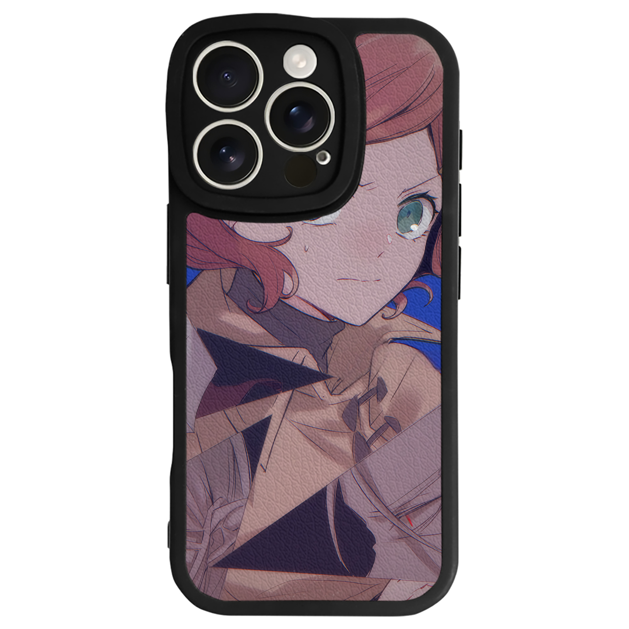 （画像用） 文豪ストレイドッグス Bungo Stray Dogs 【iPhone 16シリーズ対応】シリコンスマホケース（レザー調） 材質：シリコン